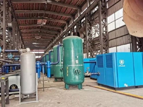 山東某鋼鐵企業(yè)選用睿寂行螺桿空壓機(jī)案例